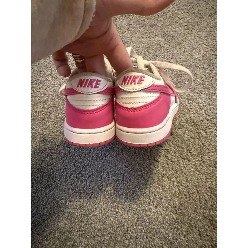 Nike Hot Pink Dunk Low-Top Sneakers Sz 13
